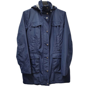 Raintex All Weather Gear Removable Hoodie Long-Sleeves Windbreaker Jacket Medium